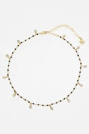 Elegant Droplet Charm Necklace - Image 3