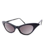 Red Cat-Eye Sunglasses With Polka Dot Detail - Image 8