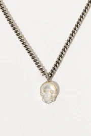 Skull Charm Chain Necklace - Image 2