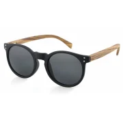 Stylish Wooden-Arm Sunglasses