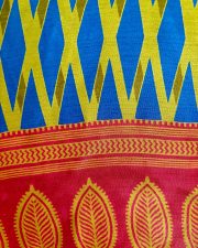 Vibrant Bohemian Tie-Front Top With Paisley Shorts - Image 2