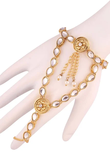 Elegant Alloy Mirror Bracelet