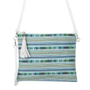 Colorful Woven Crossbody Bag - Image 9