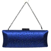 Elegant Black Studded Evening Clutch - Image 3