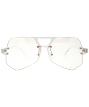 Stylish Transparent Aviator Sunglasses