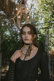 Elegant Droplet Charm Necklace - Image 8