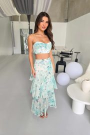 Floral Elegance Two-Piece Dress Set