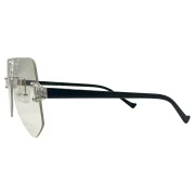 Stylish Transparent Aviator Sunglasses - Image 15