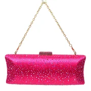 Elegant Black Studded Evening Clutch - Image 8