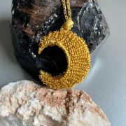 Elegant Crescent Earrings - Image 2