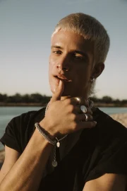 Skull Charm Chain Necklace - Image 6