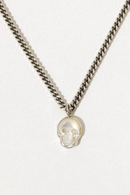 Skull Charm Chain Necklace