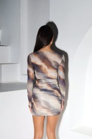 Chic Swirl Mini Dress - Image 5