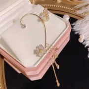 49% OFF BUTTERFLY TASSEL STYLE ZIRCON EARRINGS | PERFECT GIFT - Image 11