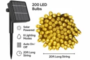 Solar String Lights Outdoor - 200 LED Fairy Lights 65ft - Image 6