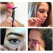 Eyeliner Template Stencil Models Professional Makeup New Wing Eyeliner Stamps - Image 5