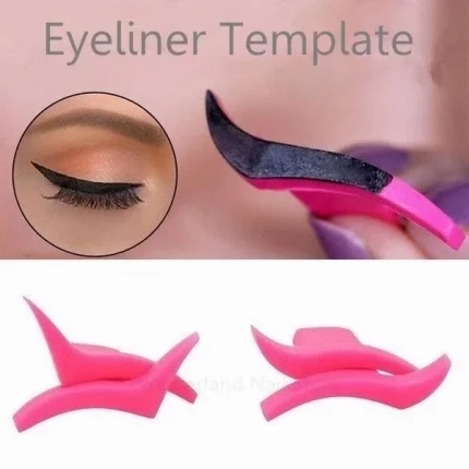 Eyeliner Template Stencil Models Professional Makeup New Wing Eyeliner Stamps