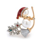 Chritmas Snowman&Fashion Angel& Lovely Cat Brooches - Image 6