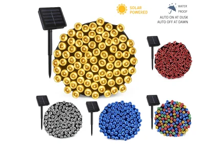 Outdoor Garden Solar Fairy String Lights